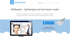 Desktop Screenshot of alfareader.org